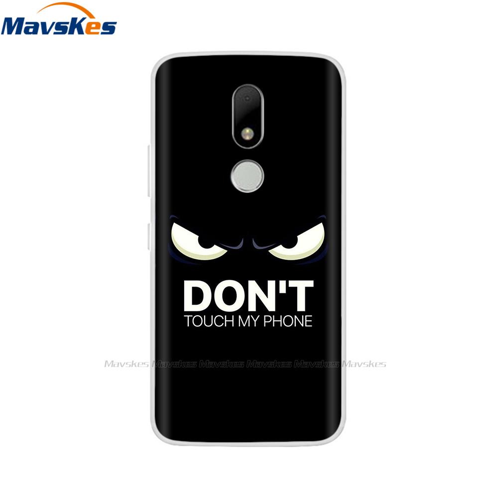 Soft TPU Case For Motorola Moto M Case XT1662 5.5inch Cute Cartoon Silicone Back Cover For Moto M Case XT1663 Phone Cases flower
