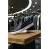Panicare Mario Woven Leather Navy Cowhide Slip On M Ifo05na