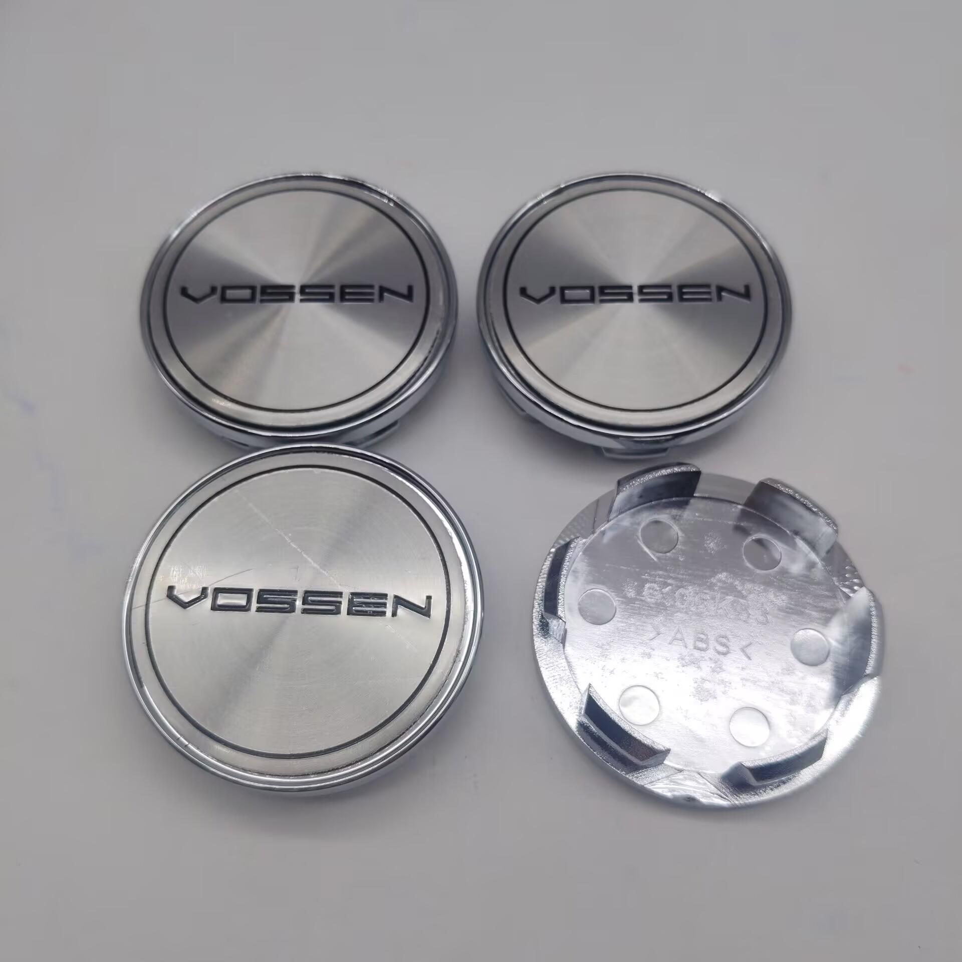 

4pcs/set 53mm 48mm(ID) Car Wheel Center Hub Caps For Vossen Emblem Auto Wheel Rim Center Hub Cap Rims Cover Styling Accessories 4pcs for Vossen&53mm K53 Cap