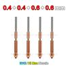 For Creality K1 Max K1C K2 SE Ender-3 V3 Quick-Swap Nozzle 0.2/0.4/0.6/0.8mm Hardened Steel Nozzle Upgraded High-Speed Printing