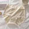 Seamless Plus Size High Elastic Antibacterial Cotton Briefs for Women - Extra Large 200 Jin