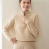 Autumn Winter Cashmere Knit Base Layer Shirt: Soft, Comfortable, Versatile, and Slimming.