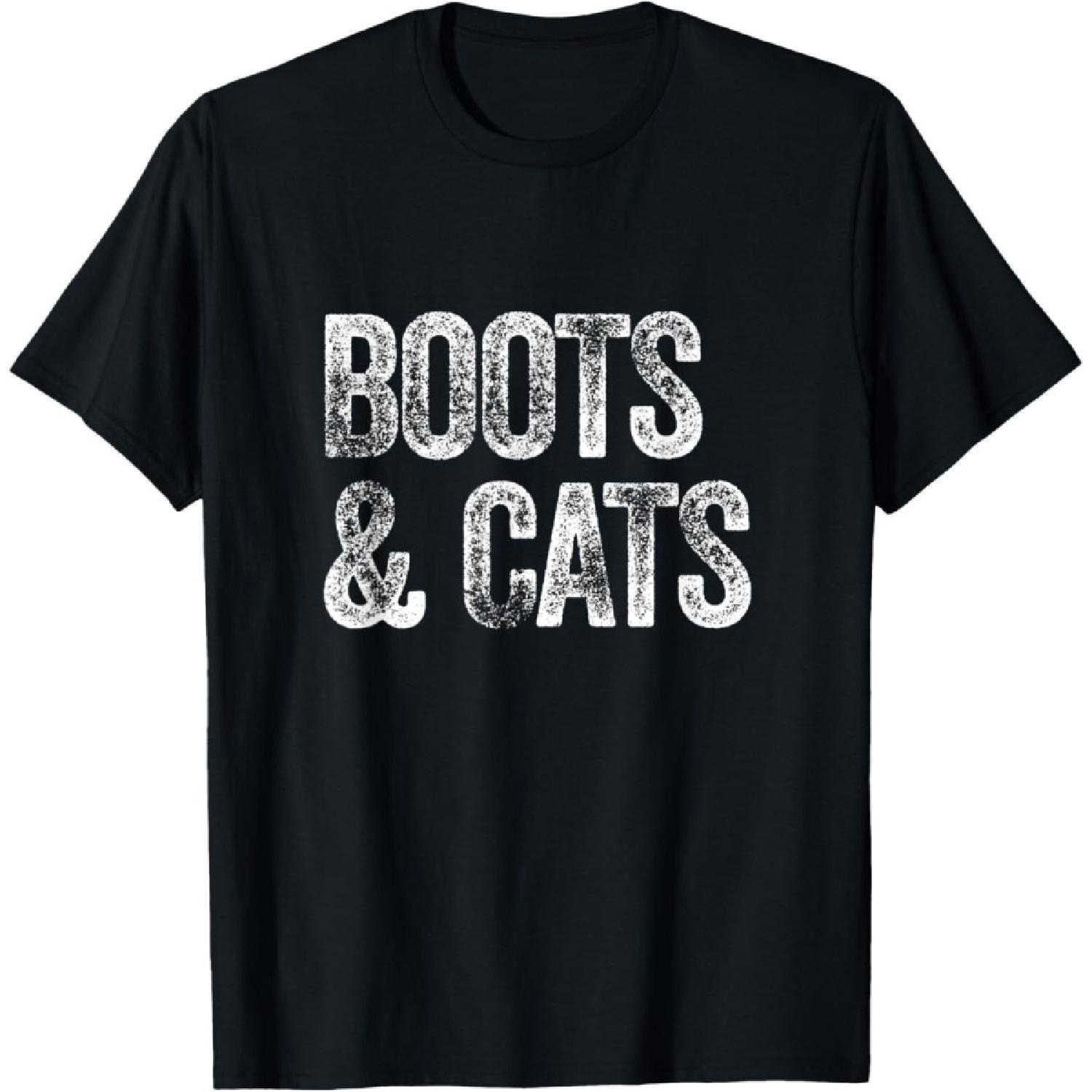 Смешная футболка Boots And Cats в стиле хаус-музыки EDM S