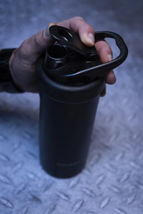 Shaker sport isolert stål SmartShake 750ml Svart (09247014)