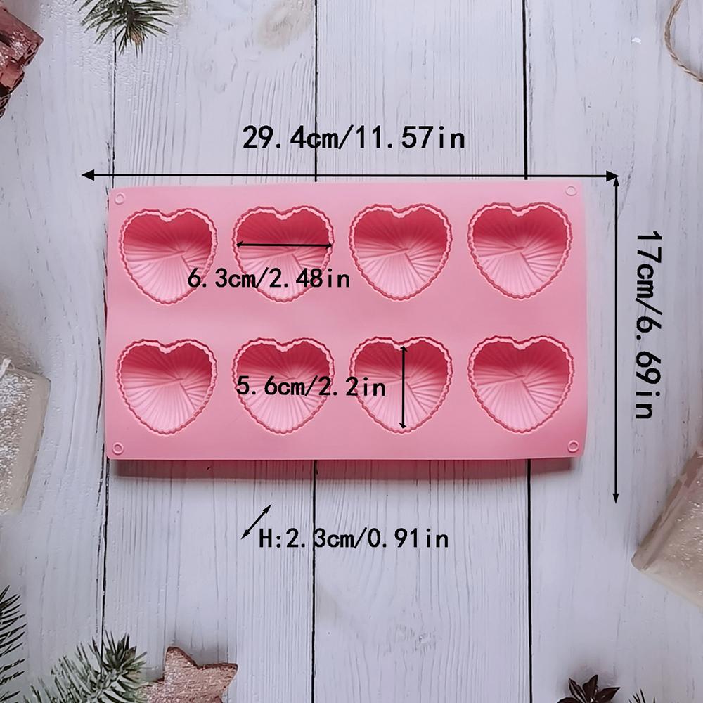 Love Mousse Silicone Cake Mold Cake Baking Tools Mousse Chocolate Mold 3D Cake Tray Baking Pan