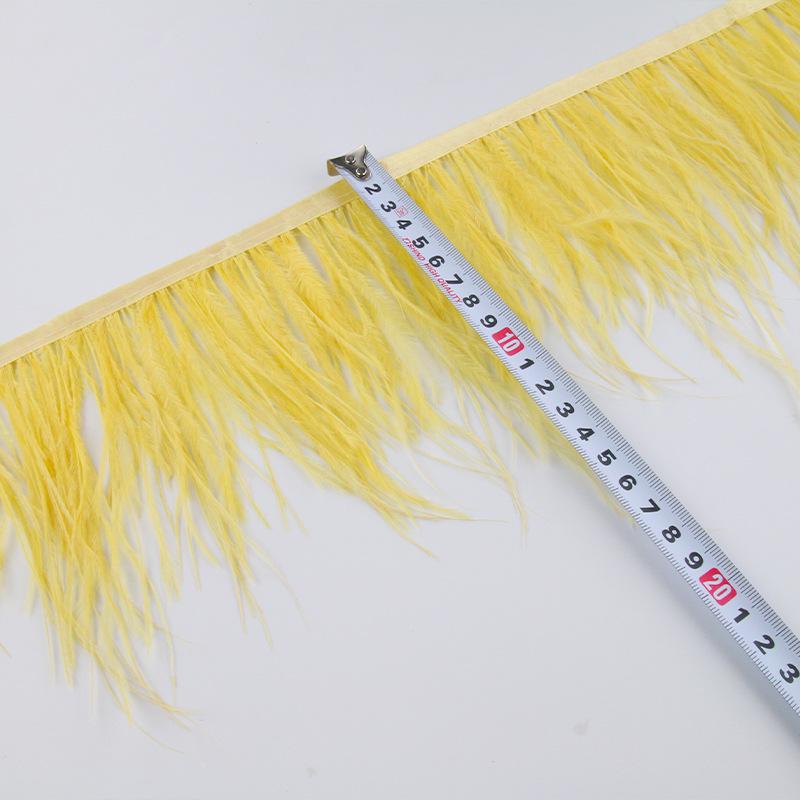 Ostrich Feathers for DIY Jewelry, Clothing Accessories, Cuffs, and Skirt Decoration