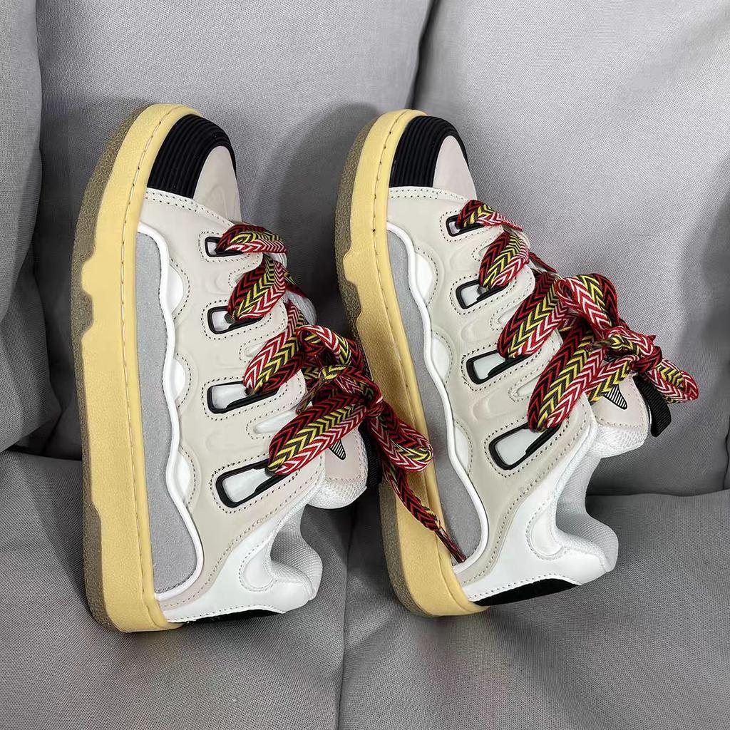 Обувь на длинную стопу, мужская обувь для скейтборда, обувь в стиле интернет-знаменитости, трендовый бренд, шикарный гонконгский стиль, повседневная универсальная спортивная обувь, мужская трендовая