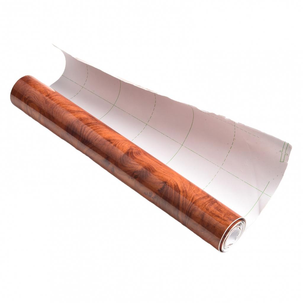 Waterproof Car Sticker Flexible Car Parts Decoration DIY Maroon 30*100cm