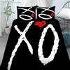 XO The Weeknd Set Biancheria da Letto Set Esclusivo per il Letto Copripiumino Set Copripiumino Set Biancheria da Letto Lusso Regalo di Compleanno
