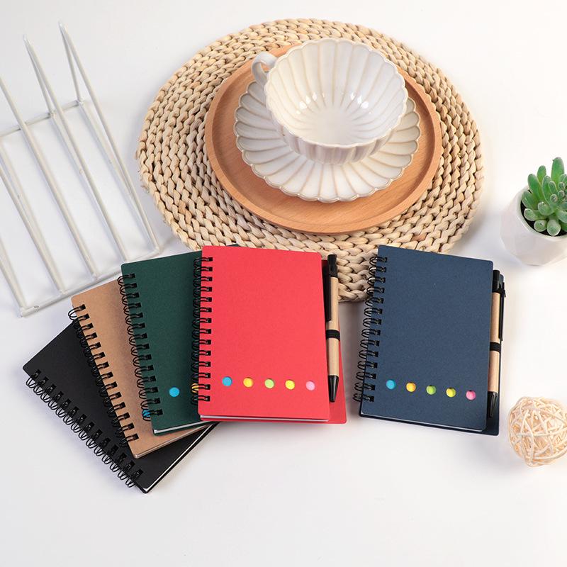 Self-Adhesive Tearable Kraft Paper Notebook