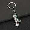 Motorcycle Keychain Alloy Rhinestone Metal Key Ring  Multiple Colors Cool Car Keychain Accessories for Men Women Accessories