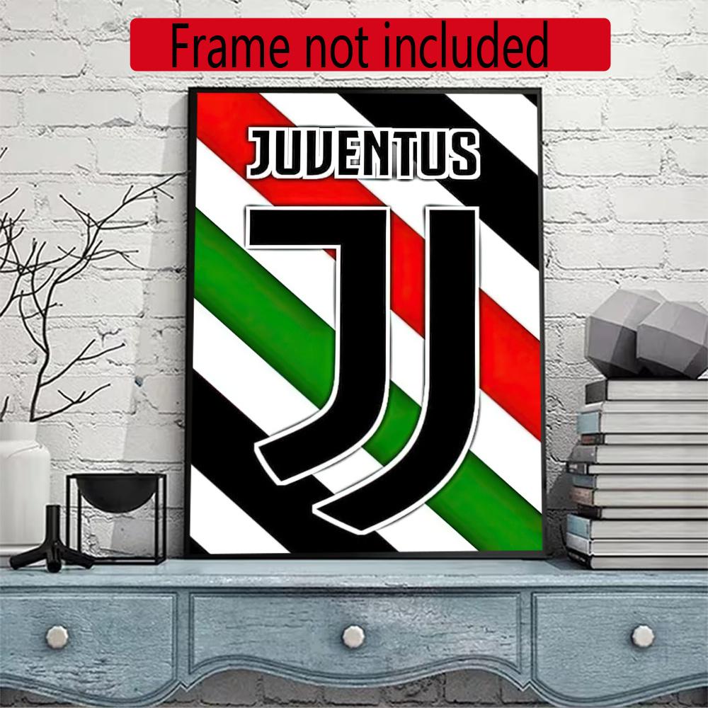 Juventus 5D Diamond Painting Round Diamond Rhinestones Mosaic Diamond Embroidery Wall Paintings Rhinestones Gift Frameless