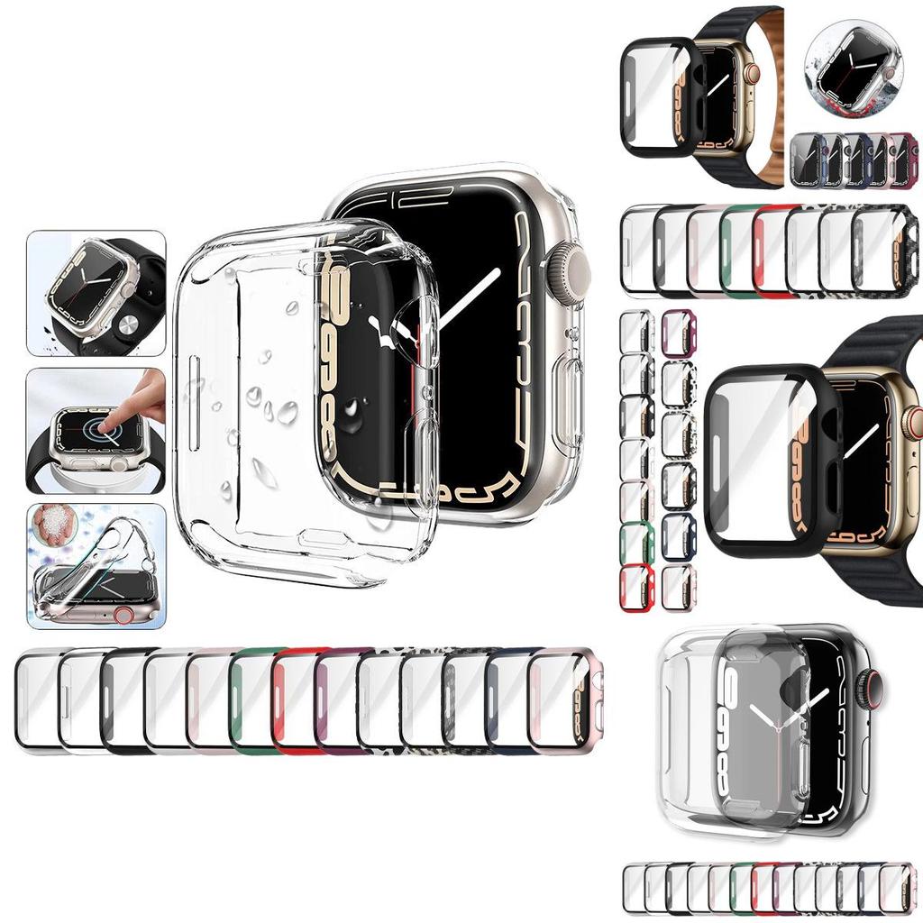 Langlebige PC-Hülle mit HD-Klarbildschirmschutz für Apple Watch Schützt vor versehentlichen Stürzen