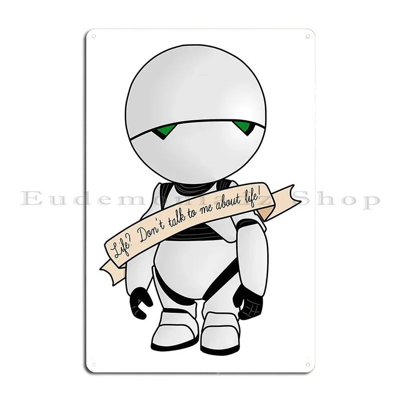 Life DonT Talk To Me About Life Metal Sign Cinema Customized Club Club Bar Cinema Tin Sign Poster