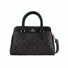 Coach Darcie 26 Zipper Closure Monogram Print Coated Canvas And Smooth Leather Mini Shoulder Crossbody Handbag Women handbag Black CH174-IMAA8