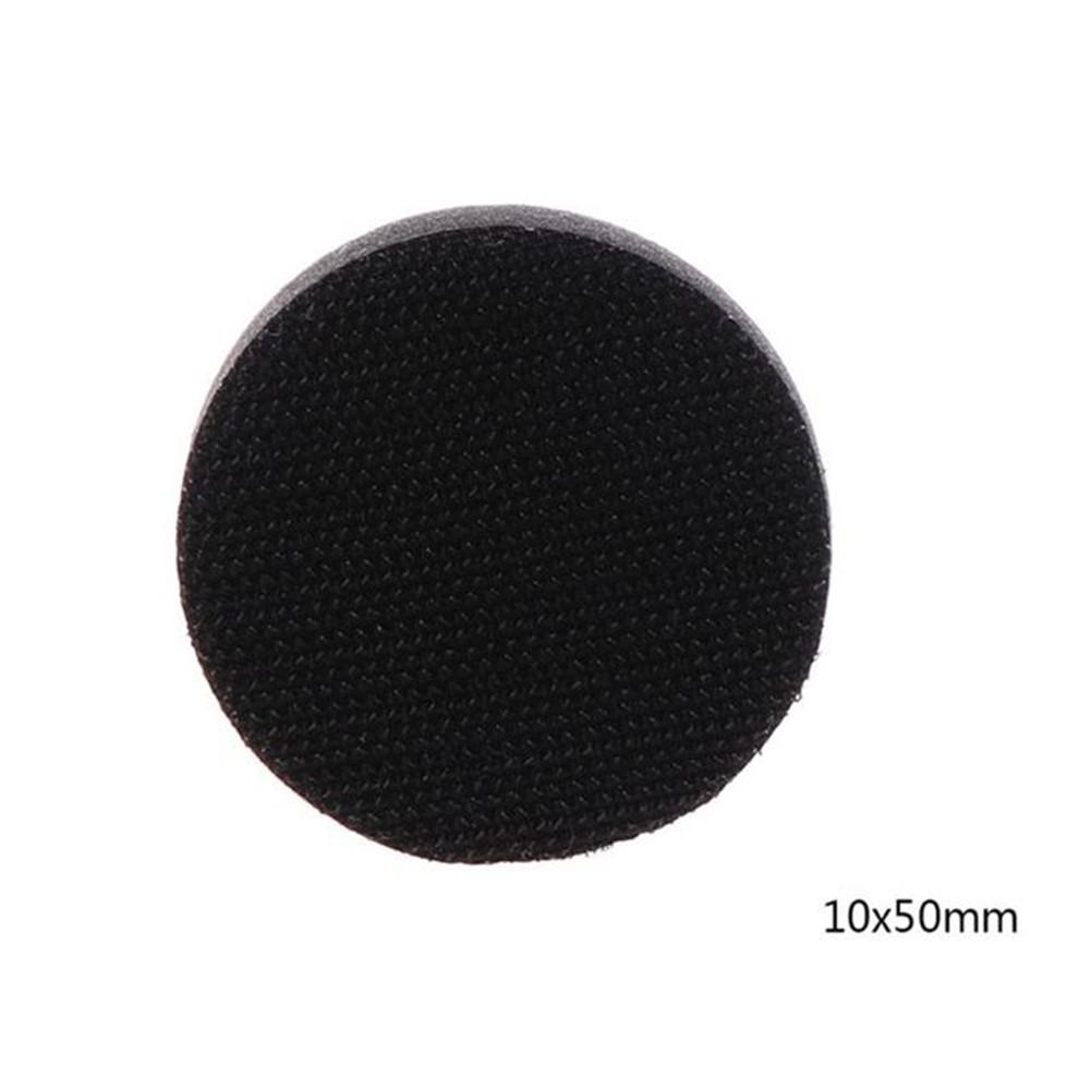 Soft Sponge Interface Pad For Sanding Pads Hook And Loop, Power Tools Accessories, Protects Backing Pad, White And Black 1 Piece