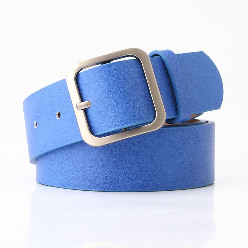 Chic And Versatile Pu Waist Belt For Women And Men Featuring Colorful Buckles For Outfits Trendy