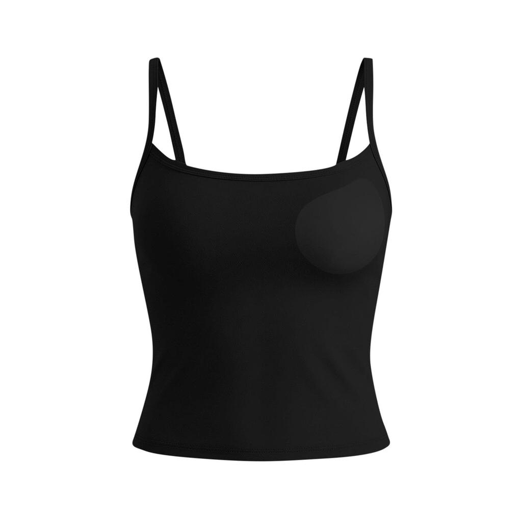 Women's Vest With Chest Cushion, Camisole, Sleeveless Top