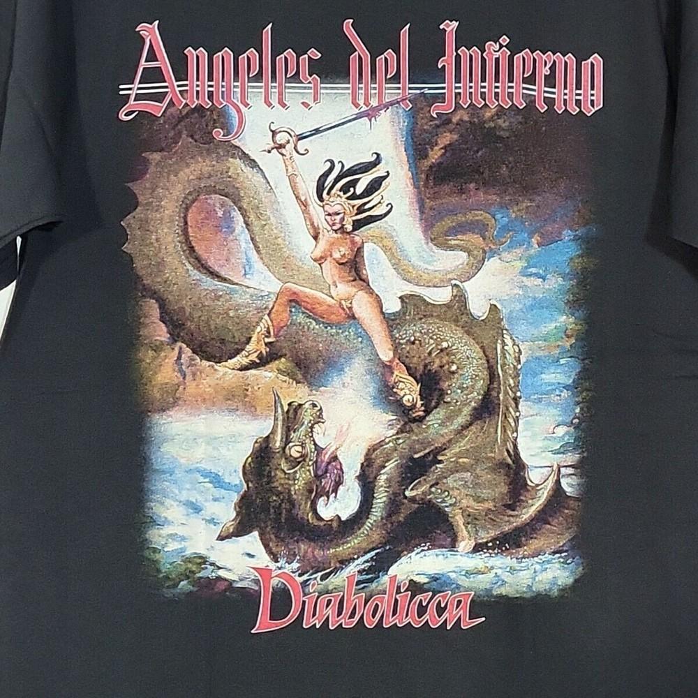

Vintage Angeles Del Infierno Diabolicca Shirt Unisex Concert S to 5XL Unisex T-Shirt XL