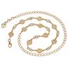 Metal diamond waist chain women's fashionfashioneasiest for match rhinestone inlaid chain