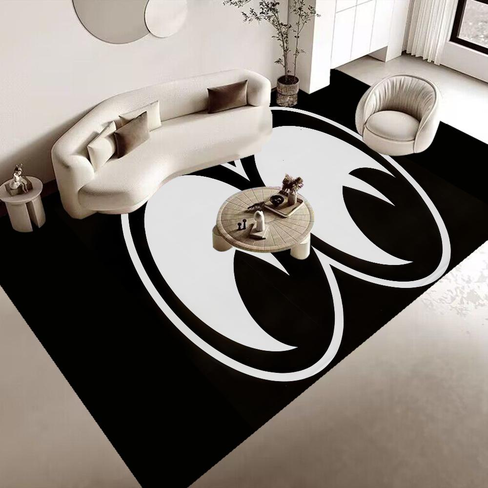 Mooneyes Print Floor Mat INS Style Soft Bedroom Floor House Laundry Room Mat Anti-skid Bedside Area Rugs