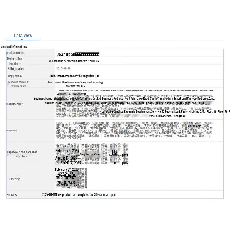 Dear Irean Fragrance Shower Gel 350ml