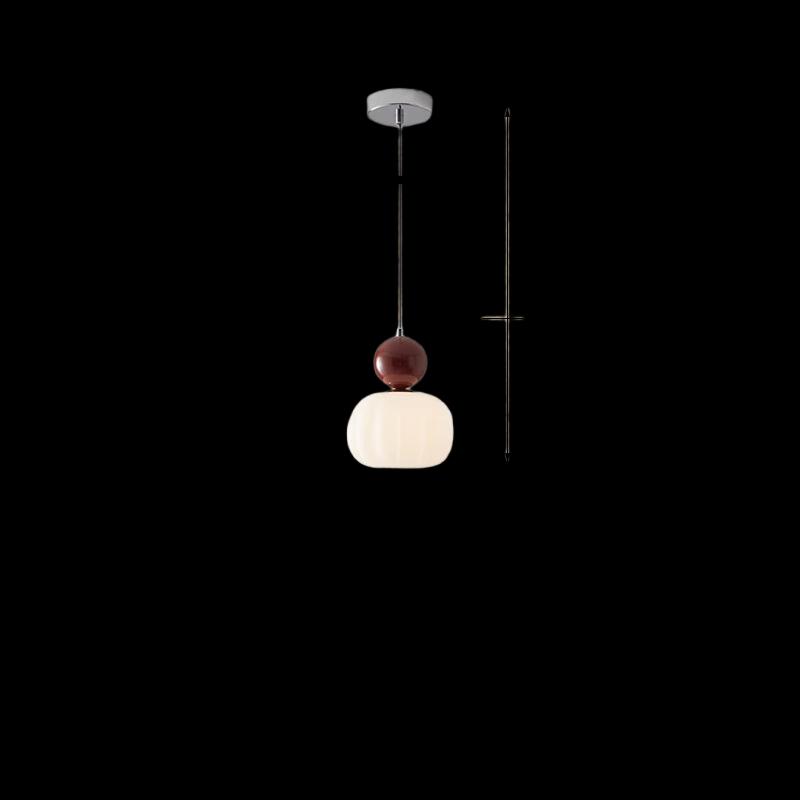 Minimalist Cream Style Bedroom Pendant Light