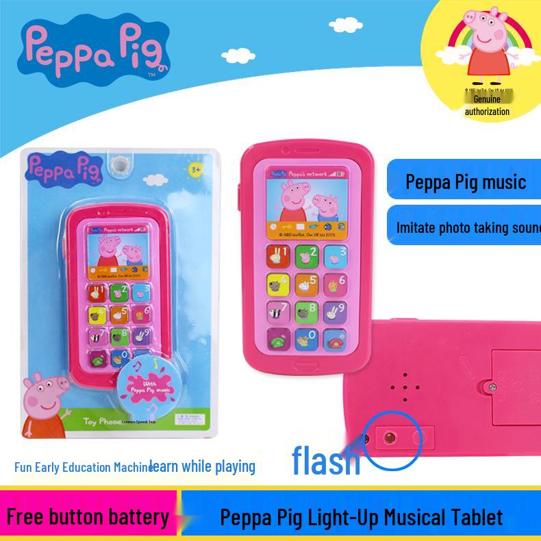 Peppa Pig Kids' Educational Music and Camera Toy Tablet