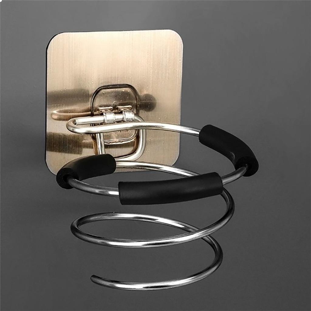 Wall Mounted Bracket for Hair Dryer, Storage Rack for Hair Dryer, Storage Rack for Hair Dryer, Bathroom Storage Space