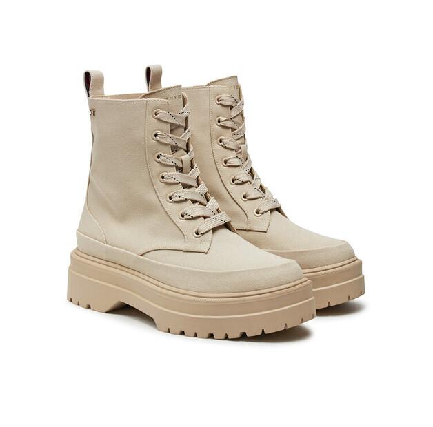 Ankle Boots Tommy Hilfiger FW0FW08200 Beige