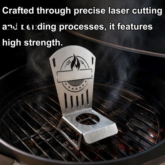 Rust Proof Metal Roaster for Poultry Beer Can Chicken Rack, Durable Vertical Stand, Stable Upright Cooking Rack Heat Resistant BBQ Grills Outdoor