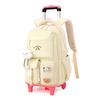 Zaino con ruote per bambini Borsa da scuola per studenti Zaini con rotelle Borsa Bambini Ragazze Trolley scolastico Borsa da scuola con ruote Zaino per libri