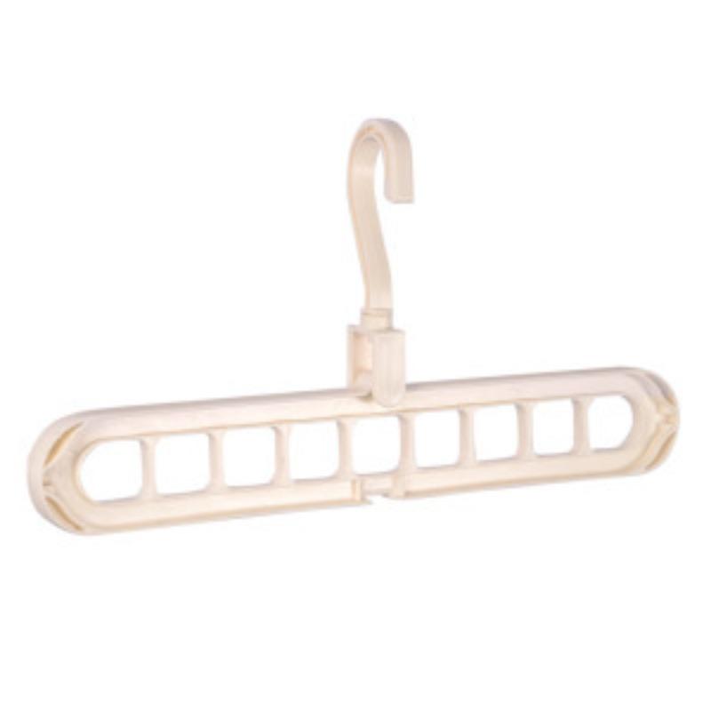 Multifunktionaler Neun-Loch-Kleiderbügel, Haushalts-Aufhängekleidung, Schlafsaal faltbarer magischer Kleiderständer, platzsparendes Schlafzimmer