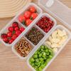 Refrigerator Freezing Organizer Square Storage Box Reusable Food Container Fruit Vegetables Storage Box Kitchen Storage Supplies