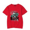 New Aniem T Shirt Kamado Tanjirou Print T-shirt Unisex Summer Casual O-neck Lady Female Clothing Short Sleeve Tees