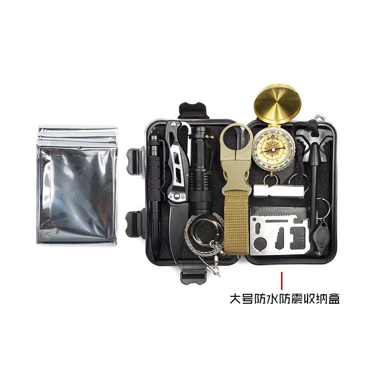 Fietong Patricia999 Survival Gear Kits 13 buc în 1 Instrument SOS Overleven de urgență în aer liber