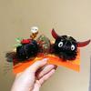Bow Pumpkin Hair Clips Ghost Witch Hat Hairpins Halloween Hair Clip  Halloween Hair Accessories