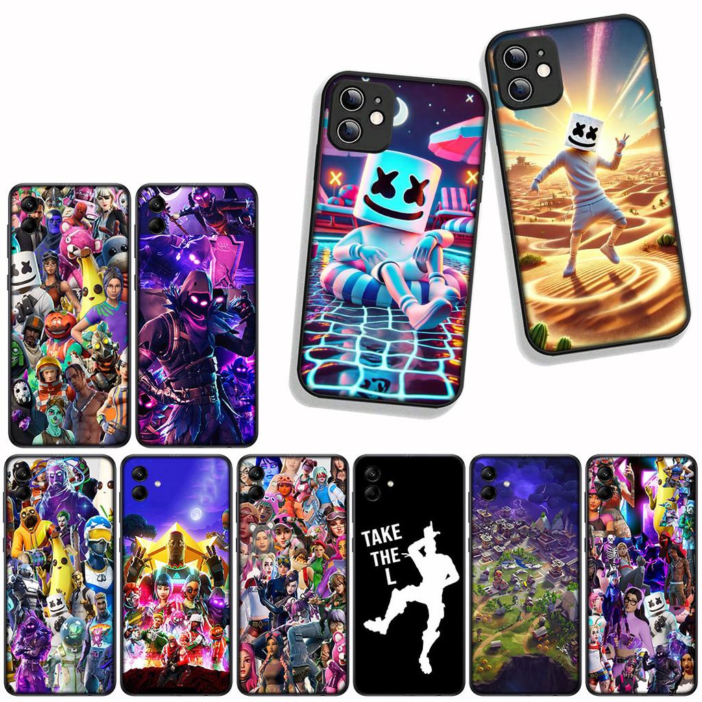 for Samsung Galaxy S25 S23 S22 S24 FE Ultra Plus A56 A05 A06 A15 A16 A57 S7 Edge Phone Cover Case Skin F-Fortnites-Poster
