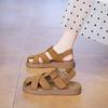 Fashion New Women Shoes Sandals Flat Low Heel Sneakers Casual Gladiator Barefoot Loafers Slip-on Summer Spring Comfortable