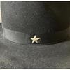 Used Schott X Stetson One Star Fur Hat Black 57cm
