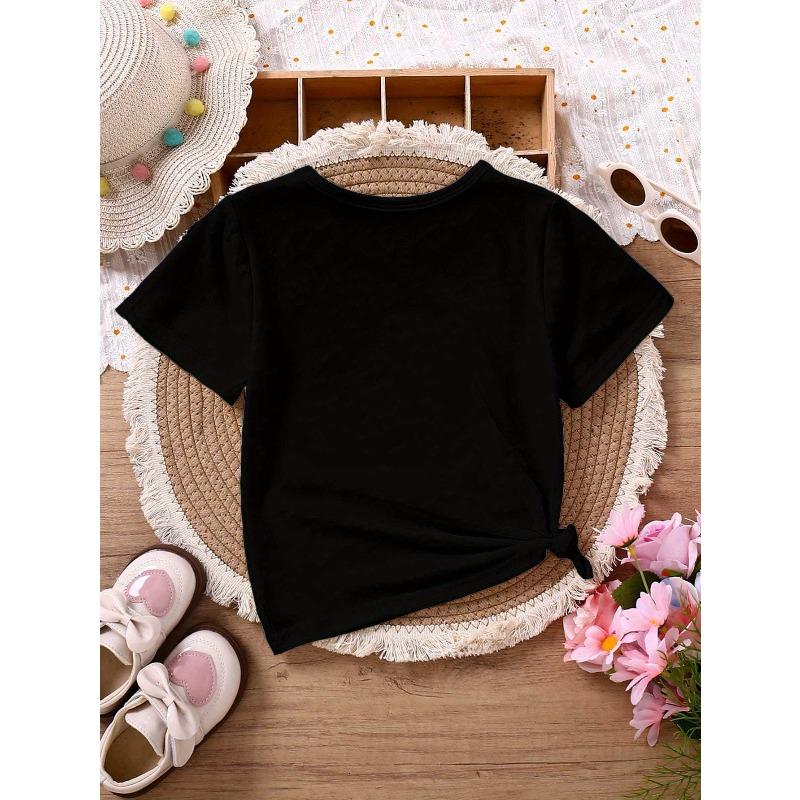 European sizes Kids' Summer T-Shirt, Suitable for Outdoor Sports, And Easy to Clean, Soft And Cute Pink Hexagonal Axolotl Cute Print T-Shirt, Unisex