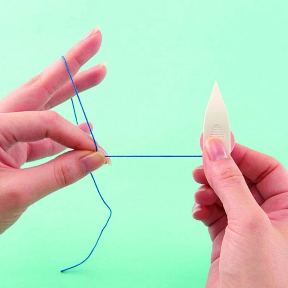 Thread Shuttle Strickwerkzeug 65 * 18 * 10 mm 9-teiliges Bastelwerkzeug DIY Nähen Strickwerkzeuge Mischfarbe Multi-Functiona