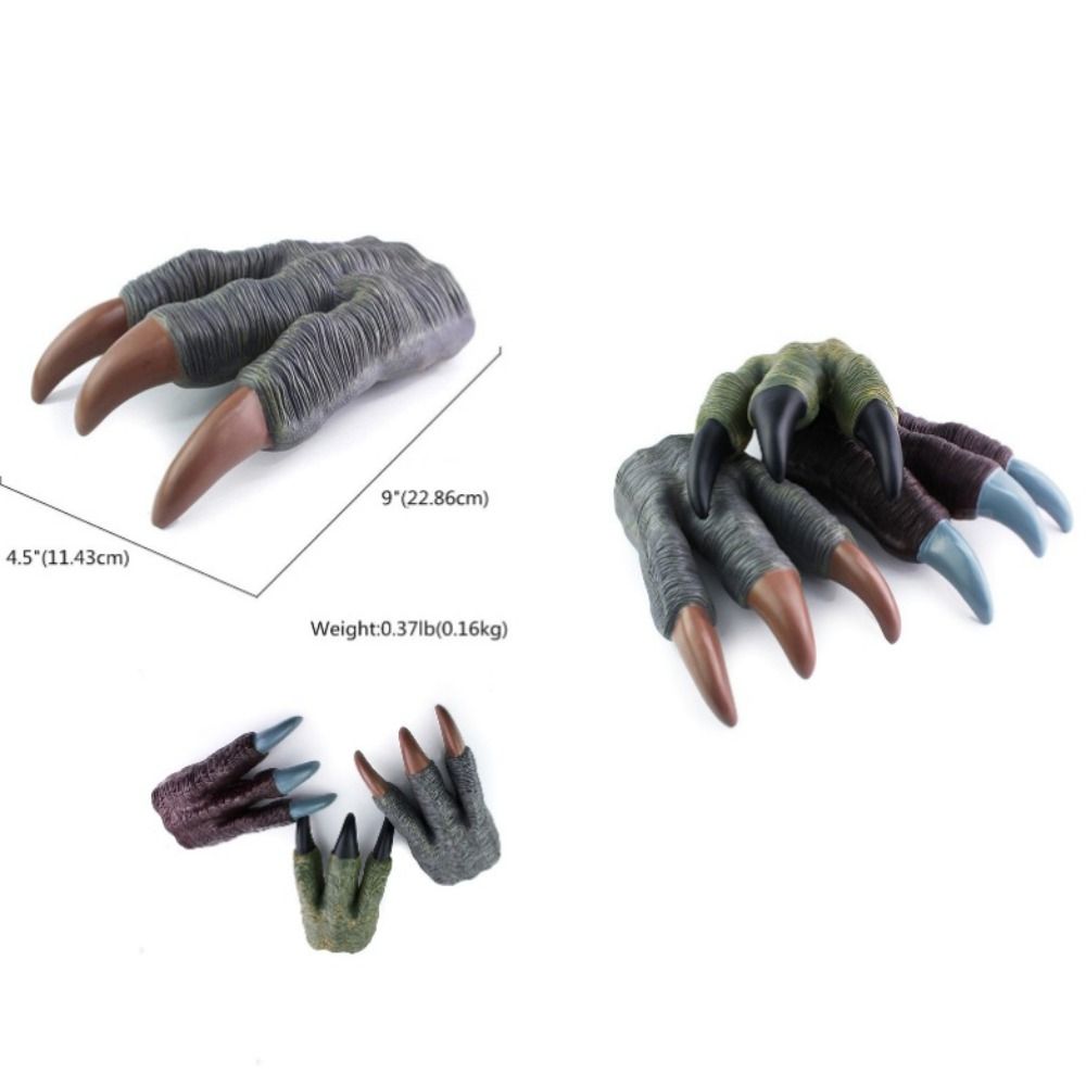 Simulation Dinosaur Claws Halloween Werewolf Hands  Children Gifts