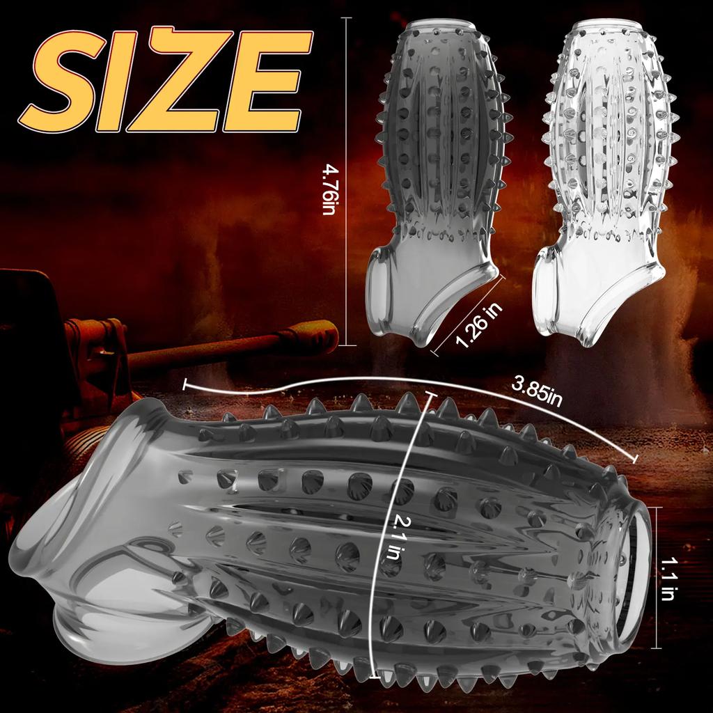 G-spot stimulate Penis Enlargement Sex Toys For Men Cock Ring Stretcher Extender Sleeve Reusable Condoms Goods Adults Products