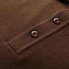 JOW Men's Merino Wool Long-Sleeve Polo Shirt