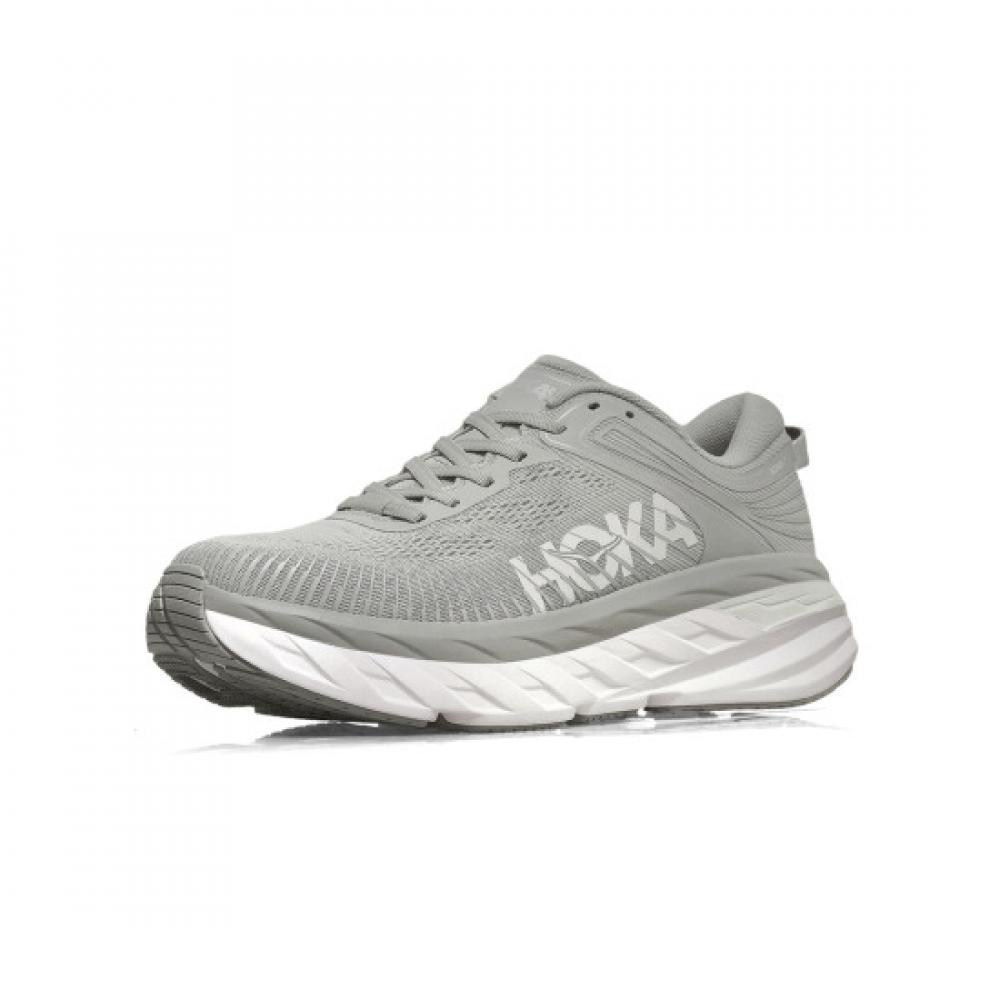 Hokaoneone Men S Hoka Bondi 7 Harbor miSt White 1110518 hSt