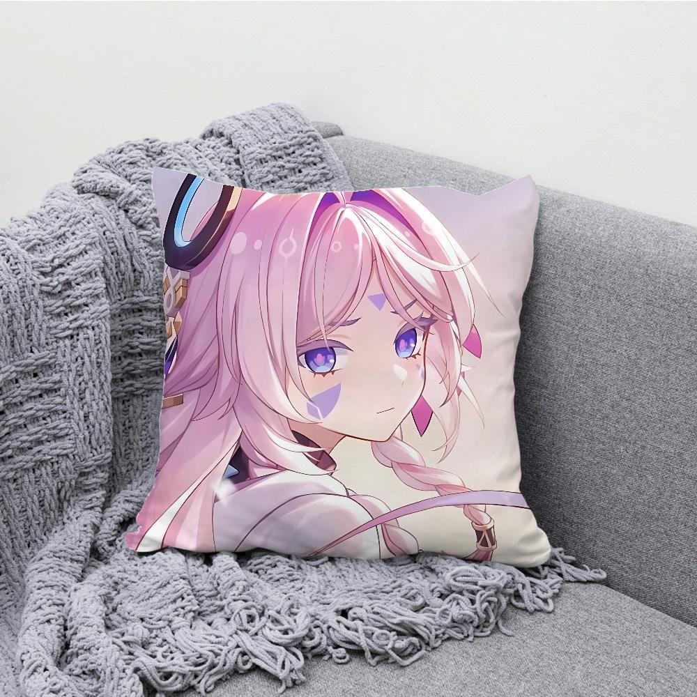 Citlali Genshin Impact Pillow Case Soft Cushion Cases for Farmhouse Sofa Decor Home Decorations and Protector Pillow Case