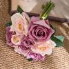 Simulated Flower Simulated Rose Bouquet Wedding Bouquet