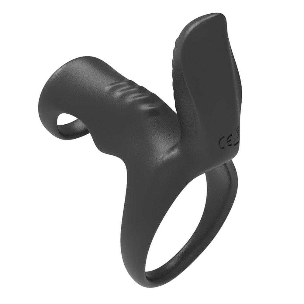 Vibrační kroužek na penis pro muže Silikonové erekční kroužky Scrotum Bind Zpoždění ejakulace Sexuální hračky pro páry