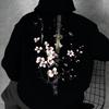 Japonia Flori de Cireș Bărbați Femei Hanorac Pulover Street Casual Harajuku Y2K Retro Larg Sport Zilnic Toamnă Iarnă Hanorac Top
